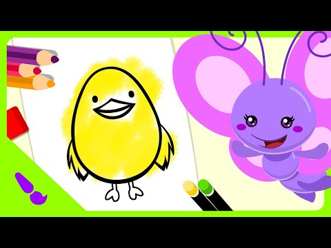 Gallina Pintadita Mini - Pintura Mágica - Los Pollitos Dicen