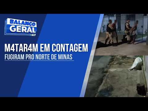 SUSPEITOS DE HOMICÍDIO EM CONTAGEM SÃO PRESOS NO NORTE DE MINAS