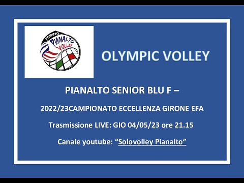 PIANALTO SENIOR F -  OLYMPIC VOLLEY _ UISP VOLLEY PIEMONTE 2022/23 _ SENIOR FEM