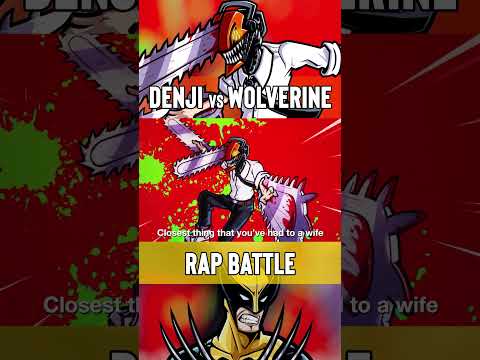 (Denji vs Wolverine) Chainsaw Man rises! #rapbattle #chainsawman #denji #wolverine #marvel