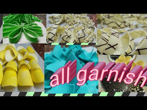 How to make basic chocolate all garnish ।।by girish pathak