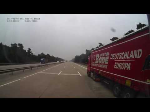 Germany. Motorway A7, Walsrode — Laatzen, 2017, 4x