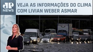 Inmet alerta para chuva intensa na região Sudeste