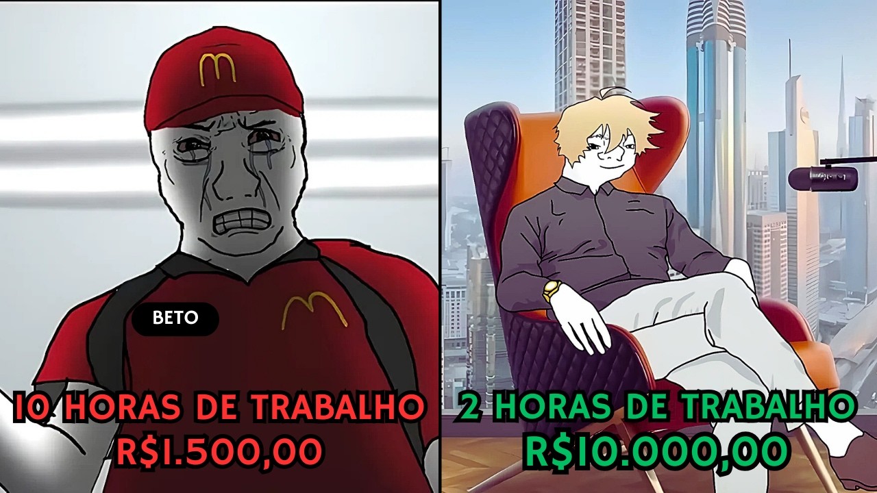 Como trabalhar MENOS e ganhar MAIS