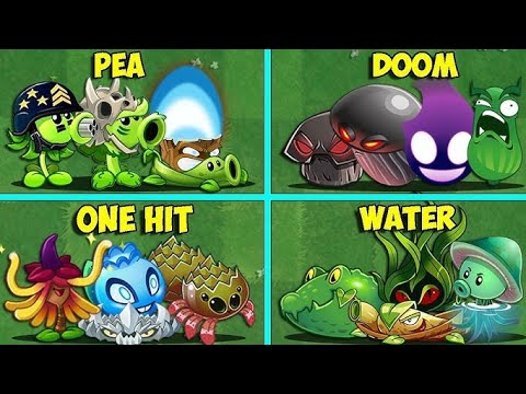 PVZ 2 - Random 16 Best Team 4 Plants Battlez - Which Plant Team Will Win?