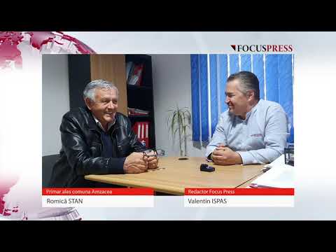 Focus Press - Romică Stan, la primul mandat de primar al comunei Amzacea