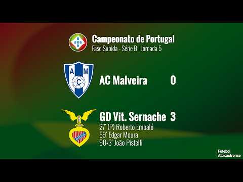 Campeonato de Portugal 25/26 | FS - Jornada 5 (AC Malveira 0 - 3 GDV Sernache)