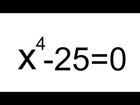 HALLAR LAS 4 SOLUCIONES DE LA ECUACIÓN DE GRADO 4