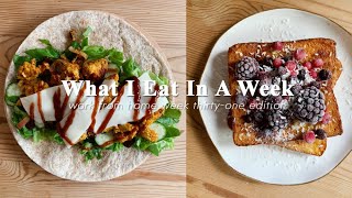 What I Eat: Air-fryer French Toast, Overnight Oats, Chicken Wrap, Stir-Fry Soba and Beef | thatxxRin