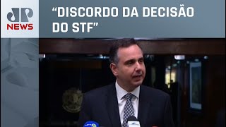 Pacheco volta a negociar alternativas à compensação e aborda projeto do porte de drogas