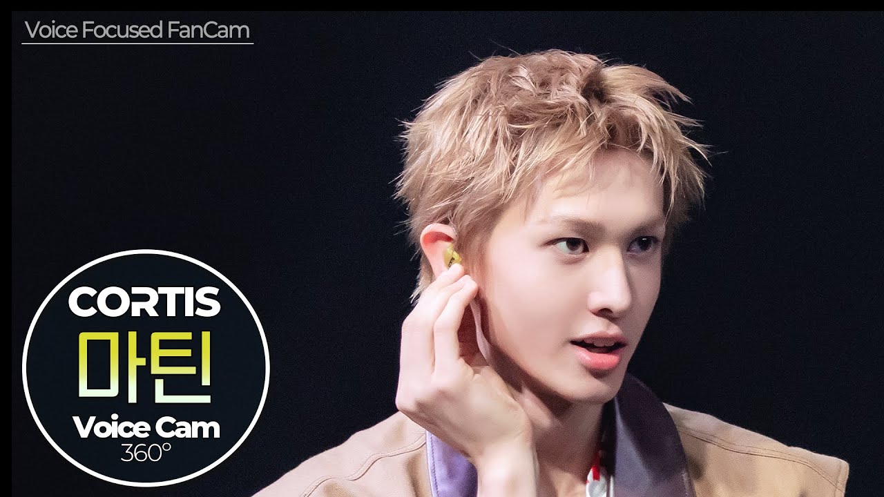 [보이스캠] 마틴 (CORTIS)｜Voice Focused FanCam｜MARTIN of CORTIS 🎵What You Want｜VoiceCam360˚