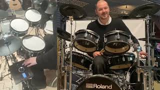 Video thumbnail for Roland VAD307 V-drum Acoustic Design kit - Rimmers Music by Rimmers Music