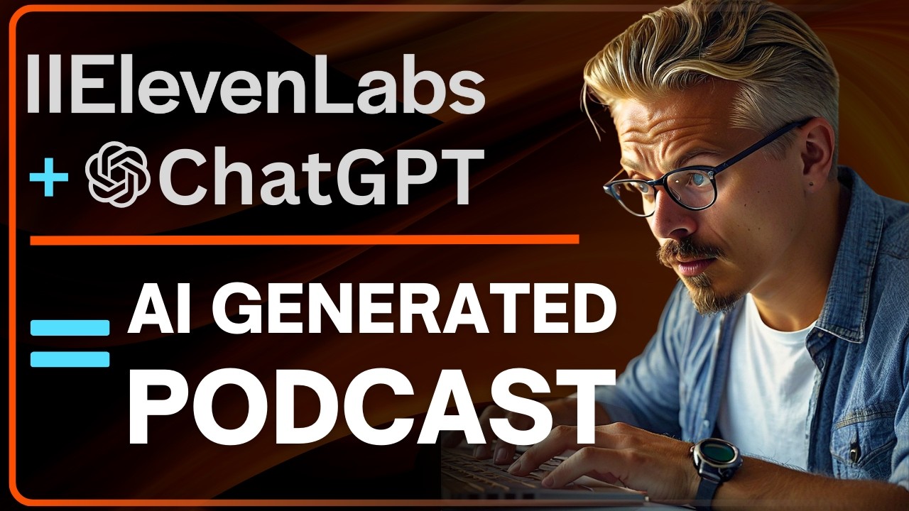 Create a Podcast without recording a word - using ElevenLabs & ChatGPT