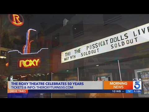 Rock out at the Roxy for venue's 50th anniversary