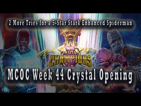 MCOC Week 44 Crystal Opening Video Plus a Quadruple 4-Star and Double 5-Star Opening