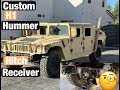 Custom H1 Hummer Towing Hitch Receiver