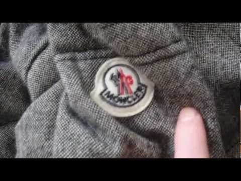 Exportclothes grey Moncler Downjacket replica