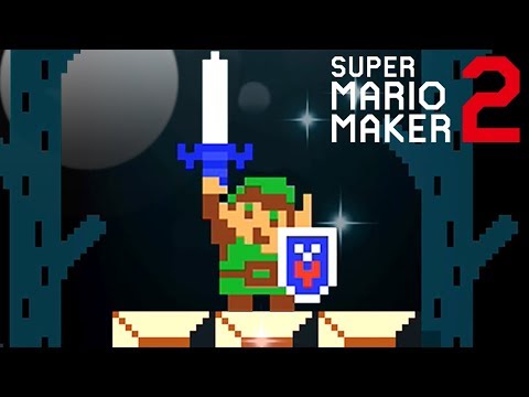 AWESOME Legend of Zelda Levels in Mario Maker 2 feat. Link