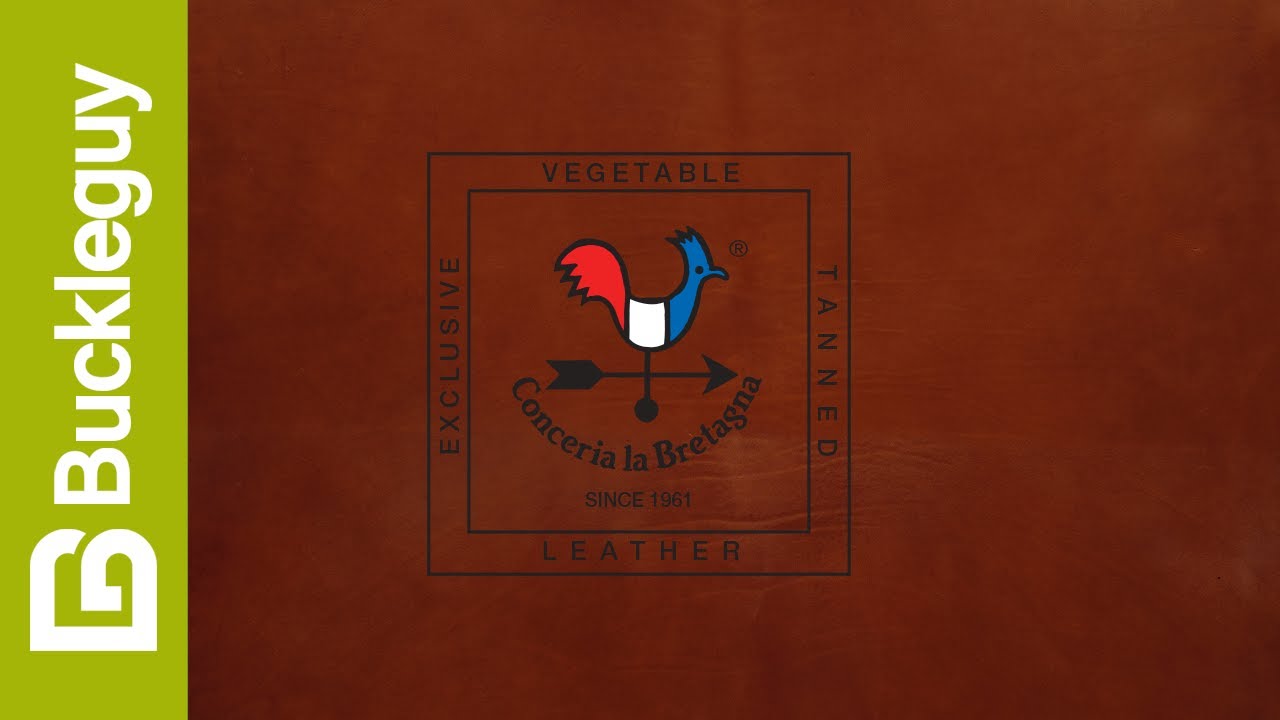 Conceria La Bretagna, Gaucho Oil | Medium Brown | Veg Tan Leather Demo