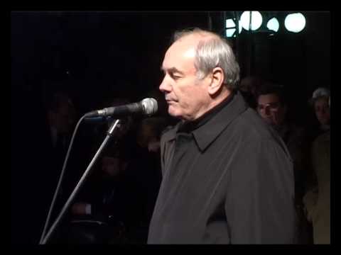 Leonid Ivasov na mitingu 24.marta 2009. u Beogradu