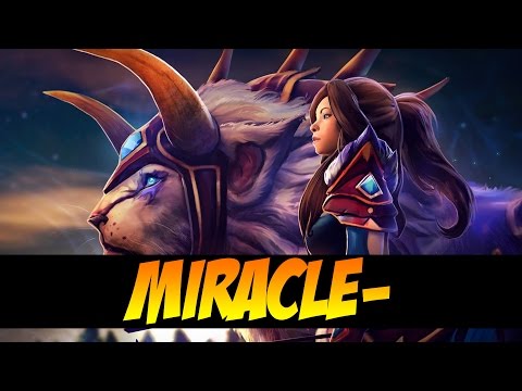 Miracle- Plays Mirana - Dota 2