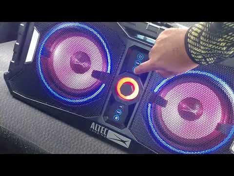 Prueba de sonido Altec Lansing xpedition 8