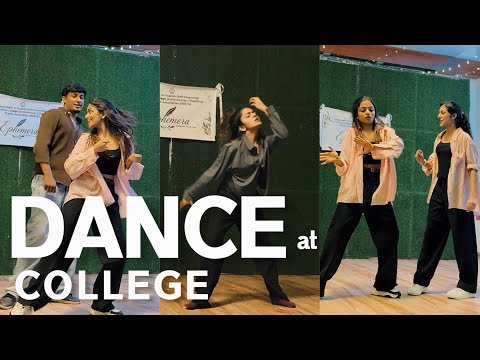 DANCE AT COLLEGE | Hansika Krishna