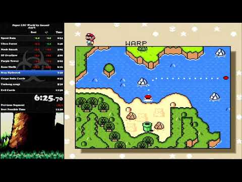 Super LSG World by Insanit - Any% Speedrun (11:38)