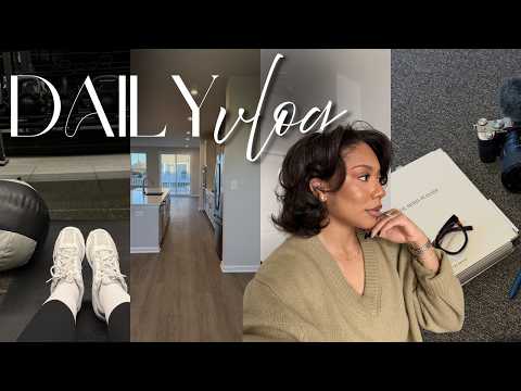 OUR HOUSE IS READY!! | working out, new braids, seeing the new house, & more  | a daily vlog