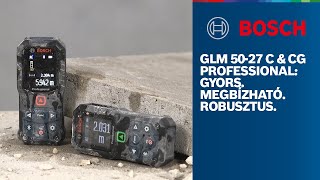 Bosch GLM 50-27 CG Professional lézeres távolságmérő