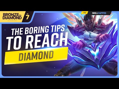 The BORING Tips You NEED to Reach Diamond! - Diamond in 90 Days