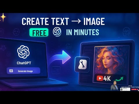 How to Create Text to Image in Minutes Using ChatGPT and Free AI Prompt Guide 2025