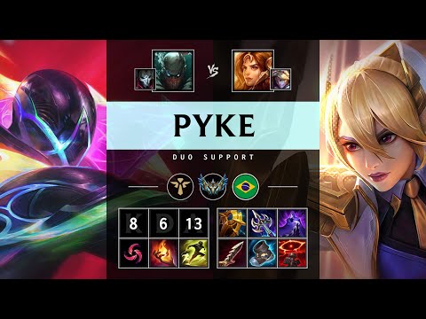 Pyke Support vs Leona - BR Challenger Patch 25.08