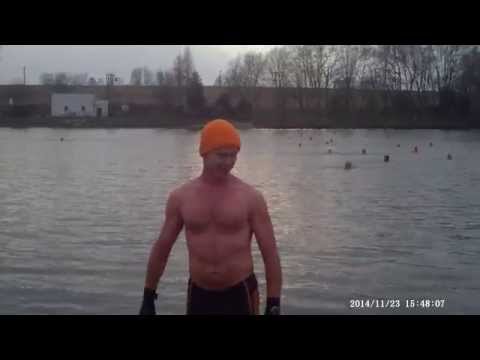 Dolné Dubové, výstup z vody+pózovanie...