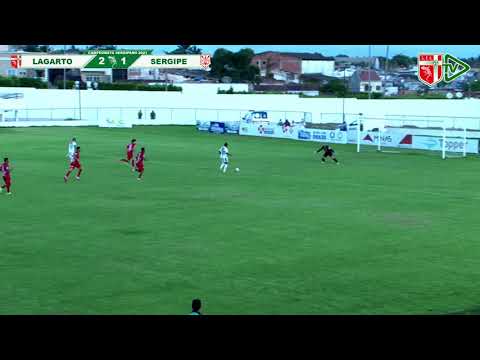 Lagarto 3 X 1 Sergipe - Gols