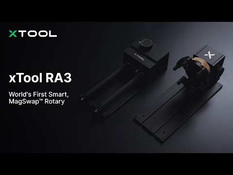xTool RA3 Professional Smart MagSwap Rotary (for P2S / P2) - requires Riser Base - 2b2kwTVXbAI