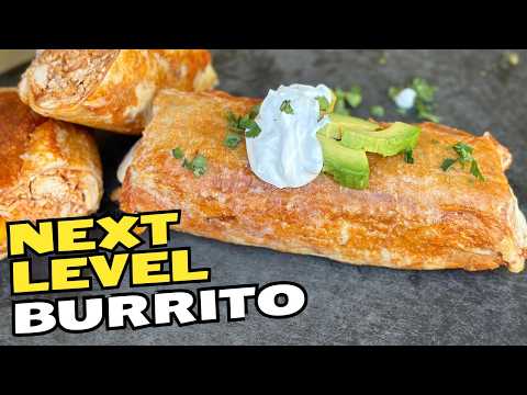 Chicken TINGA Grilled Cheese BURRITO - Loaded with ALL THE FLAVOR - Slow Cooker to Griddle!