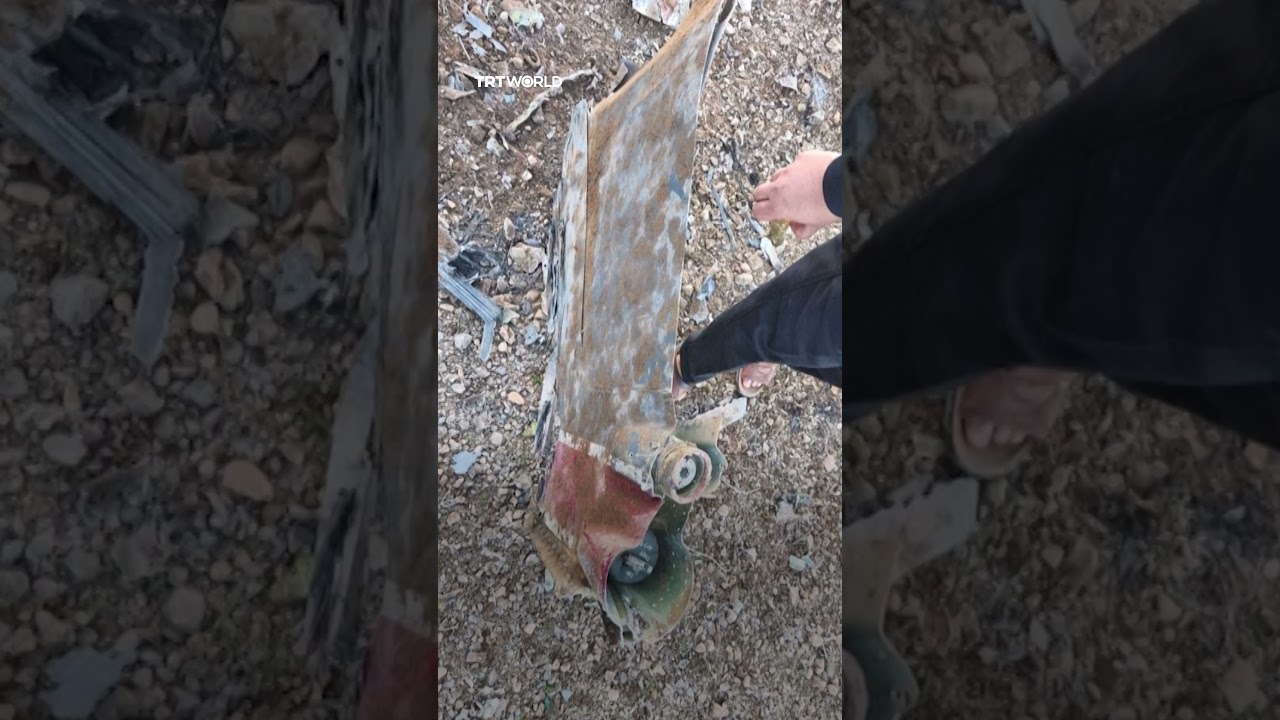 Video | Iranian state media shares images of debris from a downed US jet
