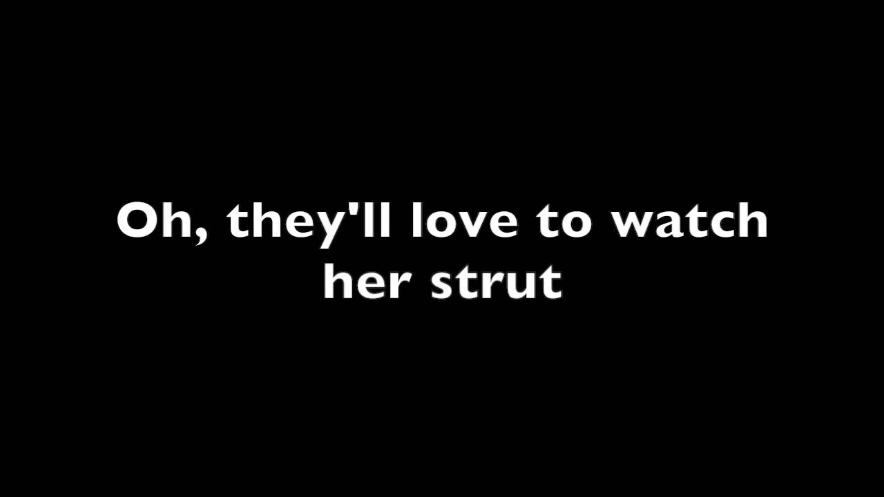 Her Strut by Bob Seger & The Silver Bullet Band (LYRICS) HD