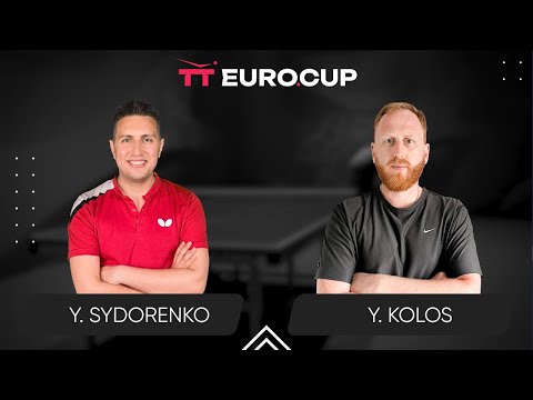 10:45 Yaroslav Sydorenko  - Yurii Kolos  22.03.2024 TT Euro.Cup Ukraine Professional. TABLE 3