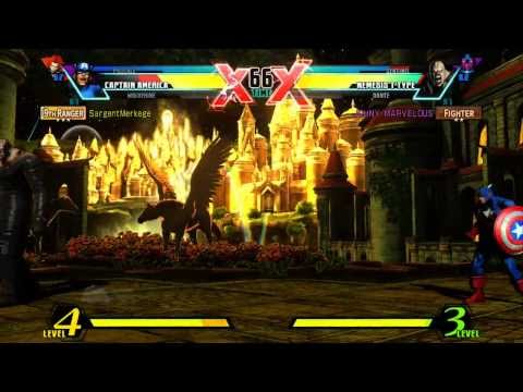 Marvelous Vs Merkege EPIC FIGHT - UMVC3 - Commentary