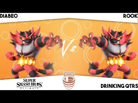 SB6 Singles — Diabeo (Incineroar) vs Rook (Incineroar) —  Drinking Qtrs — Smash Ultimate