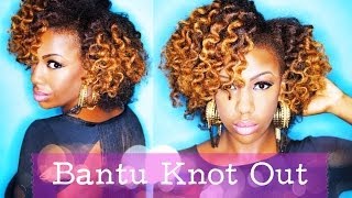 Bantu Knot Out
