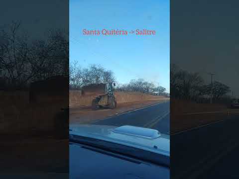 Alargamento da CE-257 entre Santa Quitéria e Salitre. 13 de novembro de 2025