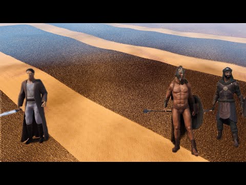 2,000,000 SPARTANS HELP 5,000,000 PERSIANS vs 12,000 LASER KNIGHTS | Battle Simulator 2 | UEBS 2