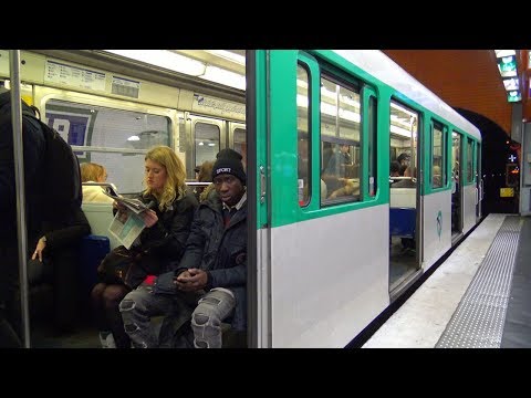 [4K Paris] Metro Line 12 - Pasteur