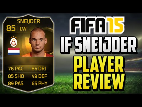 FIFA 15 IF Sneijder Player Review (85) w/ In Game Stats & Gameplay - Fifa 15 Player Review