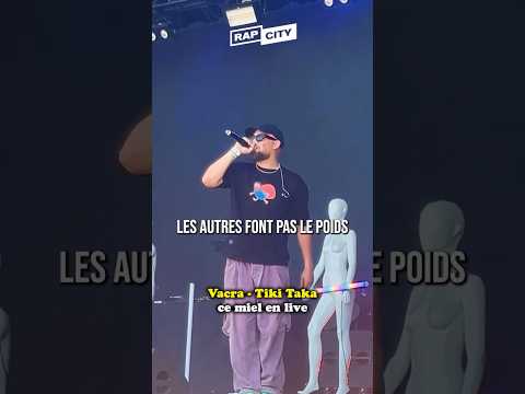 Quand le public accompagne Vacra sur Tiki Taka &agrave; We Love Green 🥰 #vacra #tikitaka #rap #shorts