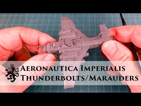 Aeronautica Imperialis - Thunderbolt and Marauder - Models Reviewed