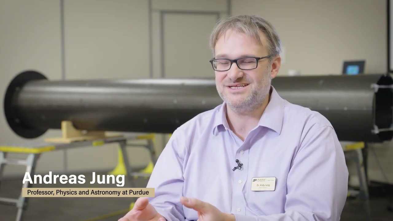 Professor Andreas Jung of Purdue Physics and Astronomy